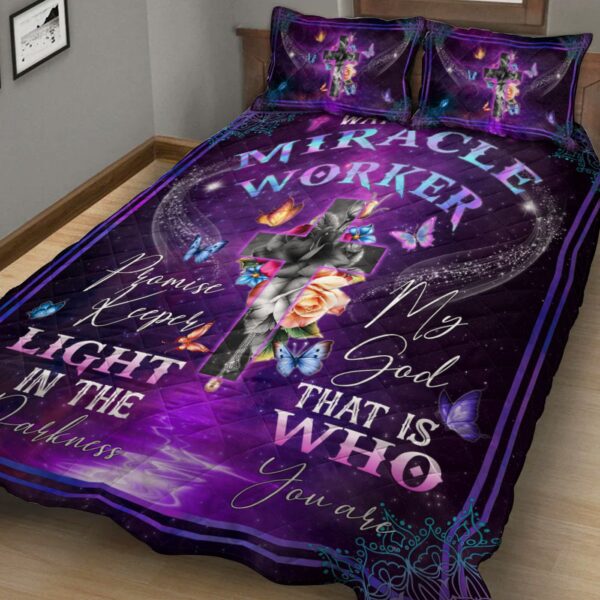 Jesus – Way Gift Gift Worker Promise Keeper Quilt Bedding Set LSNGO06BD