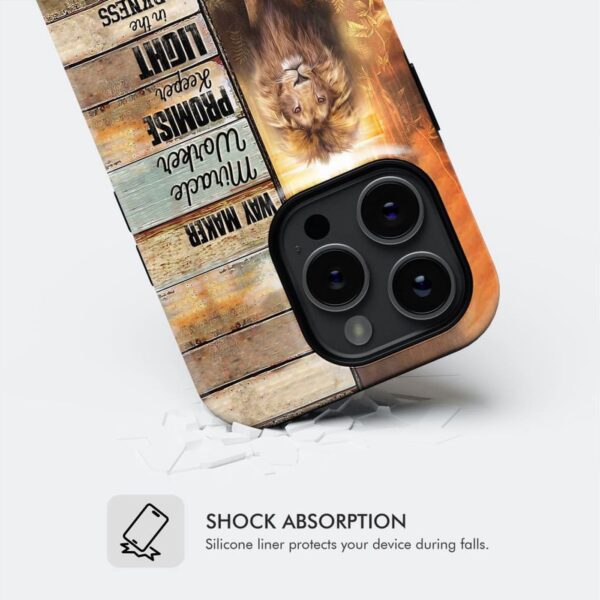 Jesus Way Maker Lion Of Judah Phone Case