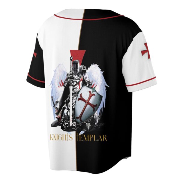 Knights Templar Christian Faith In Jesus Christ And God Baseball Jersey – Gift Men Women