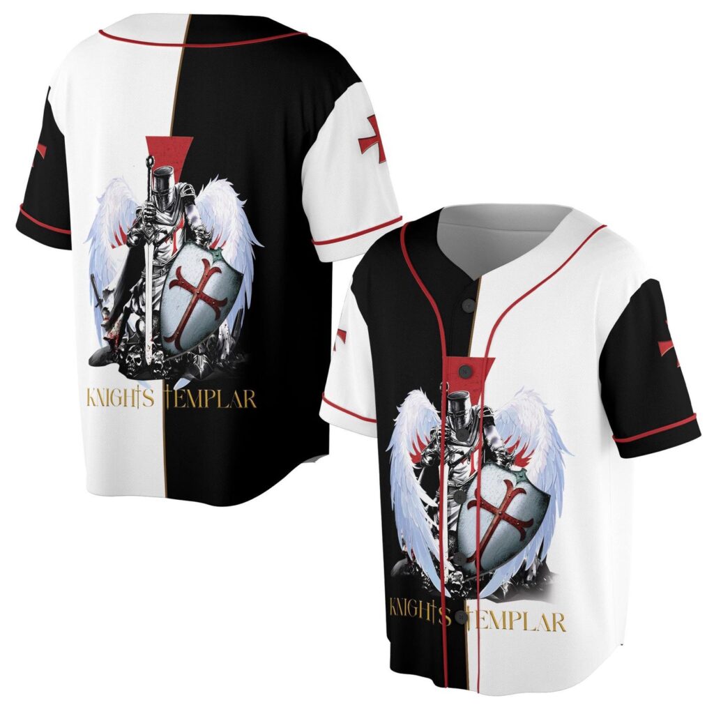 Knights Templar Christian Faith In Jesus Christ And God Baseball Jersey – Gift Men Women Knights Templar Christian Faith In Jesus Christ And God Baseball Jersey – Gift Men Women