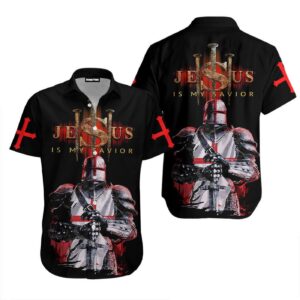 Knights Templar Jesus Aloha Hawaiian Shirts For Men & For Women   - Gift Men Women Days