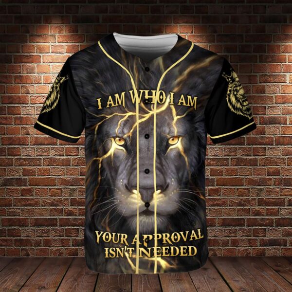 Lion Of Judah Baseball Jersey Shirt, King Of Kings Lord Of Lords, Jesus Lion Button Up Shirt, Son Of God Spiritual Gift – Gift Men Women