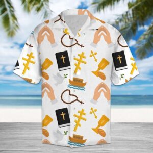 Love Jesus Pray For Peace Aloha Hawaiian Shirts For Men and Women   - Gift Men Women Days