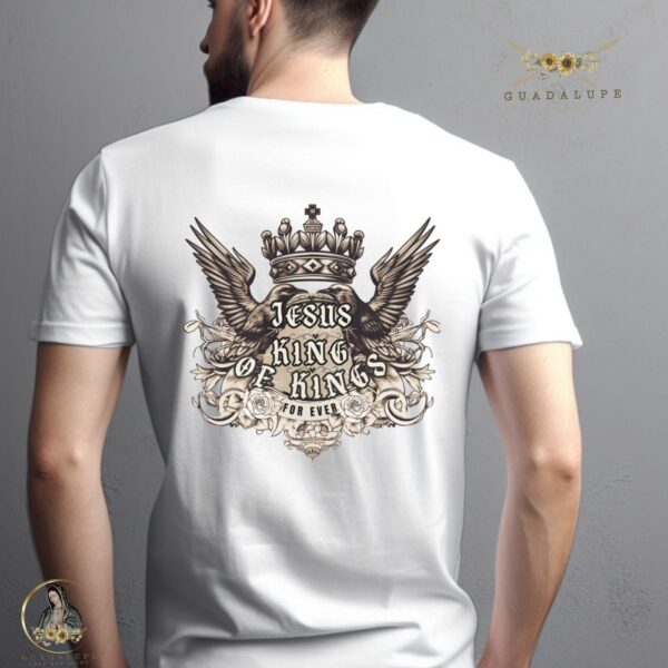 Men s Devotional Gifts: Jesus is King T-shirt Catholic & Christian Unique & Religious Father s Day Gifts