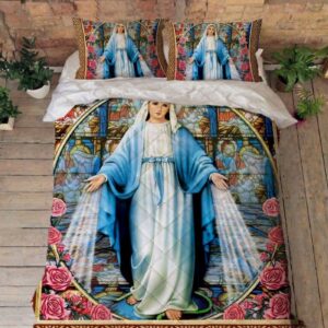 Mother Gift Bedding Jesus God Gift Gift Roses Quilt Bedding Set