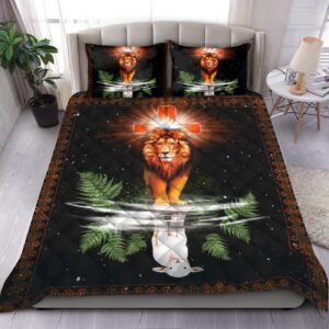 My God- Jesus Quilt Bedding Set Gift