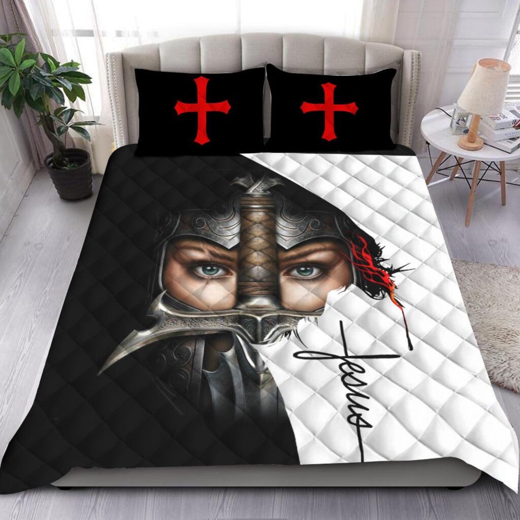 My God- Jesus Quilt Bedding Set Gift My God- Jesus Quilt Bedding Set Gift