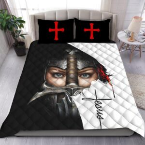 My God- Jesus Quilt Bedding Set Gift