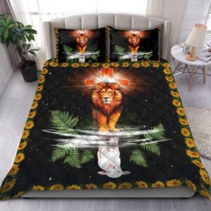 My God- Jesus Quilt Bedding Set Gift