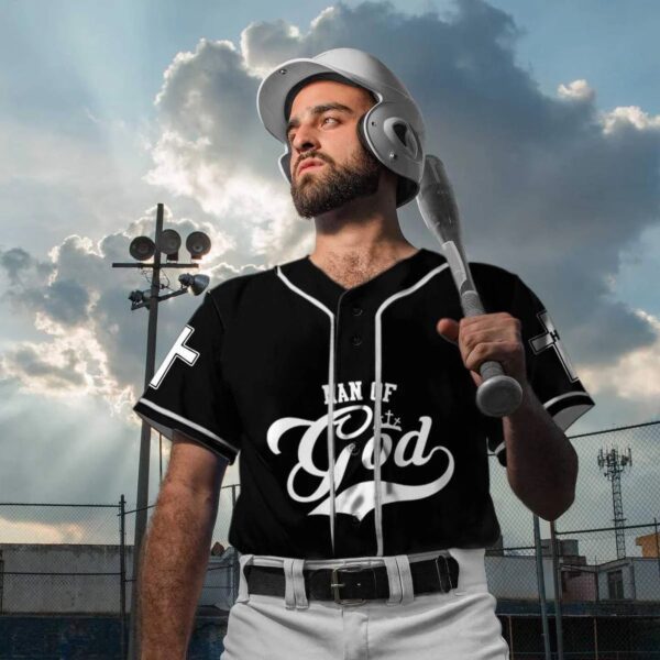 Custom 3D Jesus Baseball Jersey – Perfect Gift for Christians