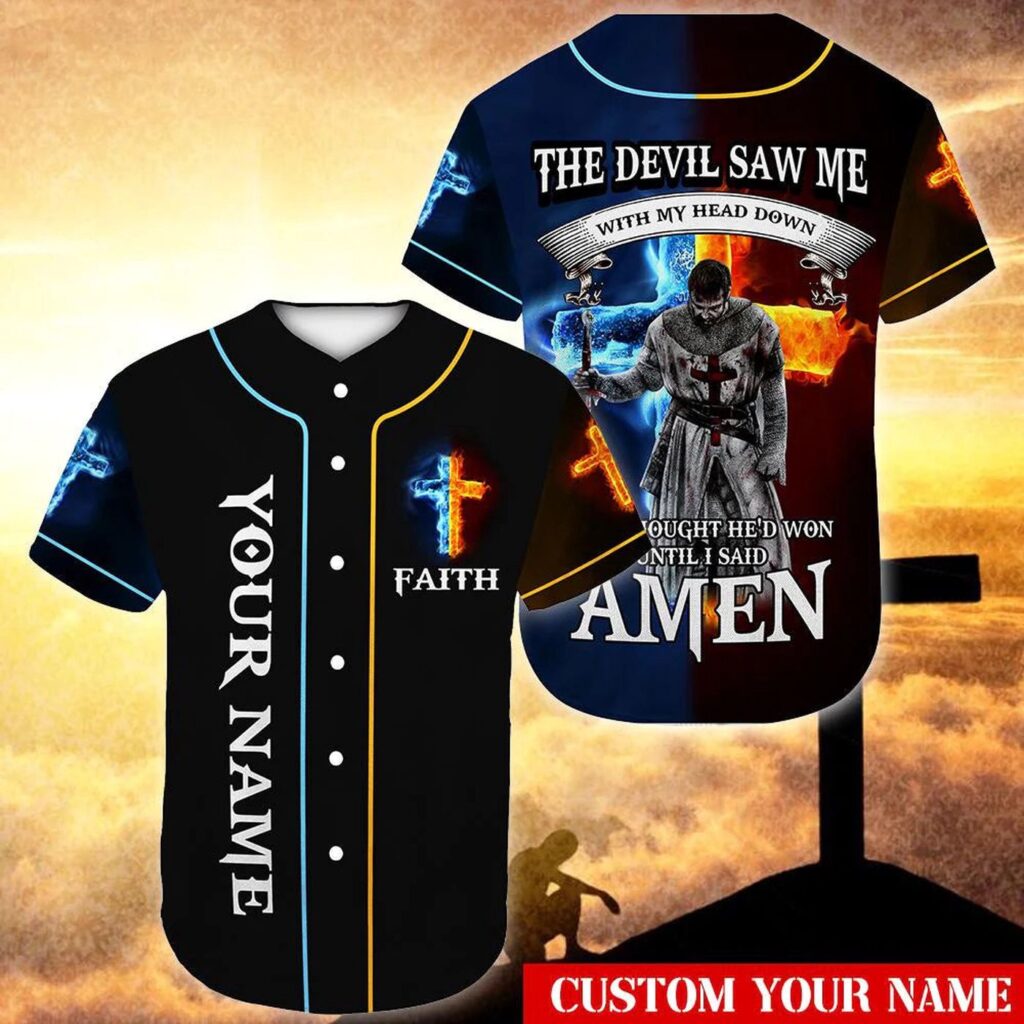 Custom Printed Jesus Baseball Jersey – Cross Flame Design – Perfect Gift for Christians – Amen 3D Baseball Shirt Custom Printed Jesus Baseball Jersey – Cross Flame Design – Perfect Gift for Christians – Amen 3D Baseball Shirt