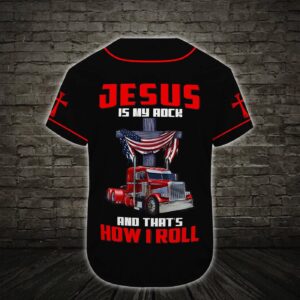 Custom Jesus Baseball Jersey Cross Trucker Design for Christians - Unique Gift for Men & Women 1