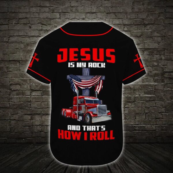Custom Jesus Baseball Jersey Cross Trucker Design for Christians – Unique Gift for Men & Women