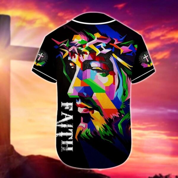 Personalized Jesus Baseball Jersey – Gift for Christians – Because of Him Heaven Knows My Name – Men Women