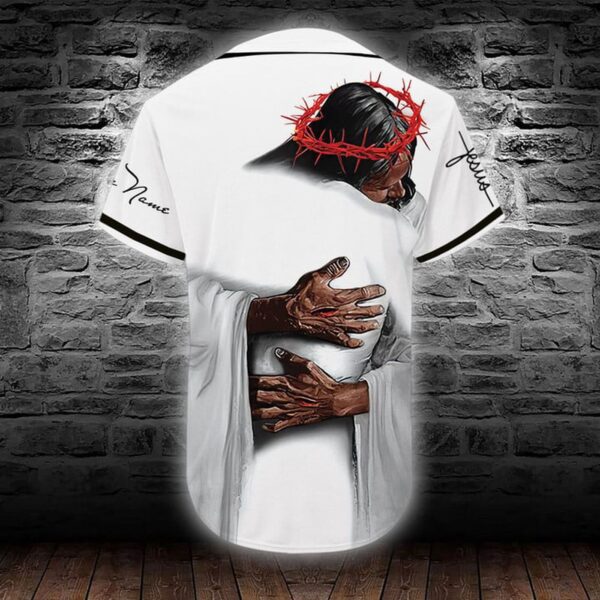 Personalized Jesus Hug Baseball Jersey For God – Gift Men Women