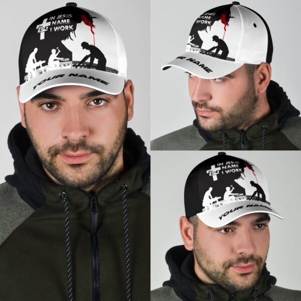 Personalized Name Carpenter Classic Cap Jesus Ver 2