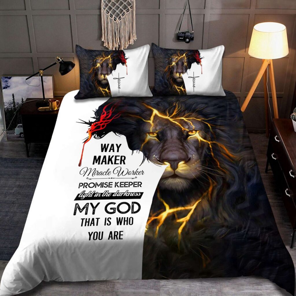 Premium Christian Jesus 3D All Over Printed Bedding Set Premium Christian Jesus 3D All Over Printed Bedding Set