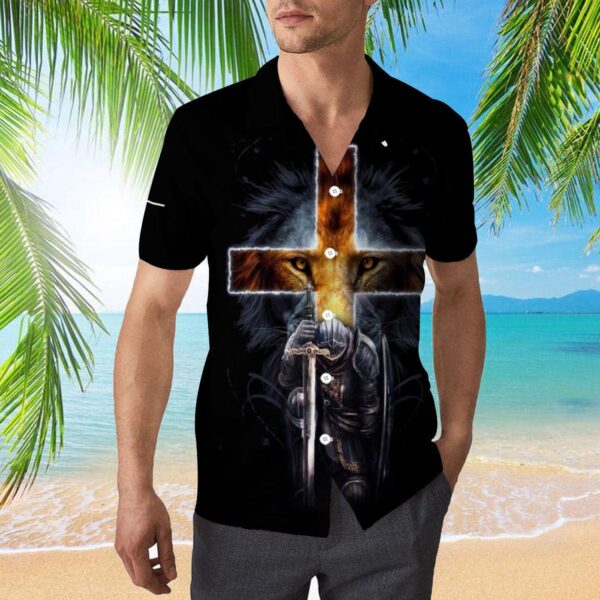 Premium Christian Jesus Is My Everything Lion Hawaiian Shirts For Men  – Gift Men Women Days