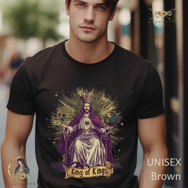 Sacred Heart of Jesus Unisex Tee – Religious Gifts Catholic Faith Shirt Church Apparel Christmas Gift
