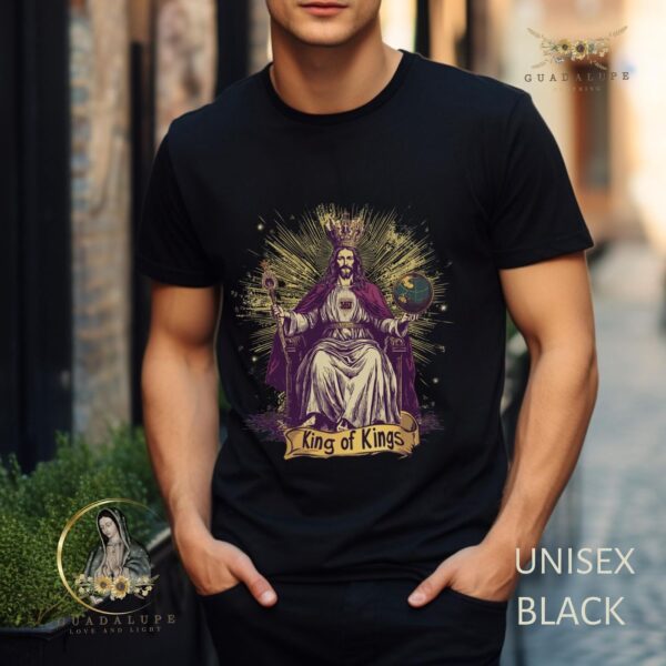 Sacred Heart of Jesus Unisex Tee – Religious Gifts Catholic Faith Shirt Church Apparel Christmas Gift