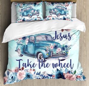 Stain Glass Jesus Christ Jesus All Over Printed Bedding Set 1