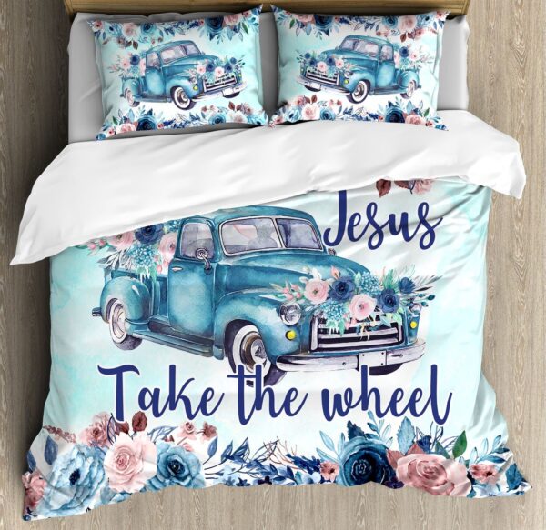 Stain Glass Jesus Christ Jesus All Over Printed Bedding Set