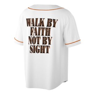 Sun Lion Jesus Christ Faith Over Fear Baseball Jersey - Gift Men Women 1
