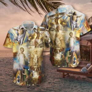 The Life of Jesus Aloha Hawaiian Shirts For Men and Women   - Gift Men Women Days