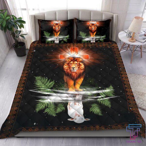 Tmarc Tee Gift God- Jesus Quilt Bedding Set Gift