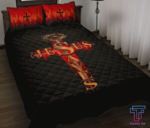 Tmarc Tee Jesus Saves - Jesus Quilt Bedding Set TA
