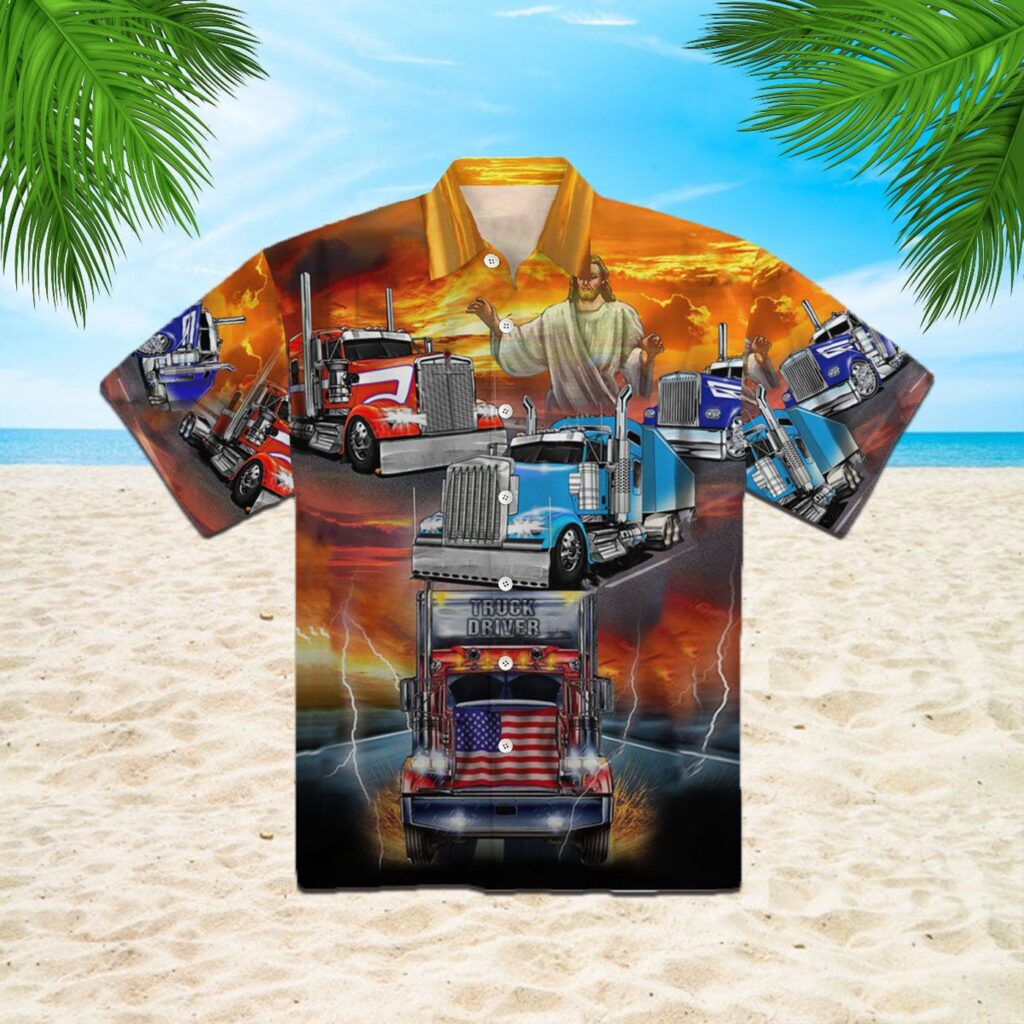 Truck Driver Jesus Bless Aloha Hawaiian Shirts For Men & For Women – Gift Men Women Days Truck Driver Jesus Bless Aloha Hawaiian Shirts For Men & For Women – Gift Men Women Days