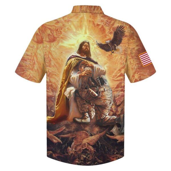 Veteran Hawaii Shirt Jesus save Hawaii Shirt Veteran Aloha Shirt Military Hawaiian Shirt