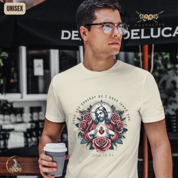 Vintage Sacred Heart of Jesus T-shirts: Catholic Christian Clothing for Faithful – Unique Gifts & Church Wear