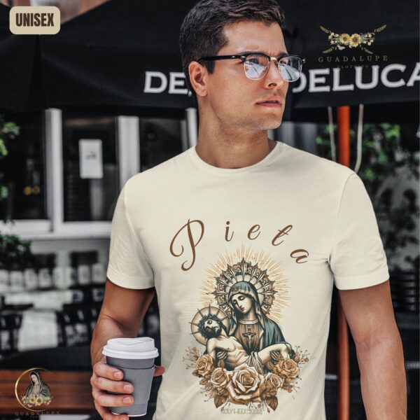 Virgin Mary & Holy Week Jesus Shirt: Faithful Easter Tshirt for Catholics & Mass Celebration