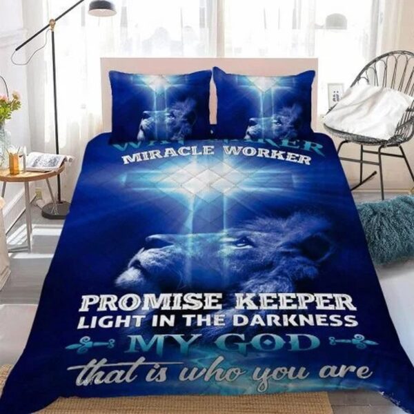 Way Gift Gift Worker Jesus Christ Quilt Bedding Set Gift 2