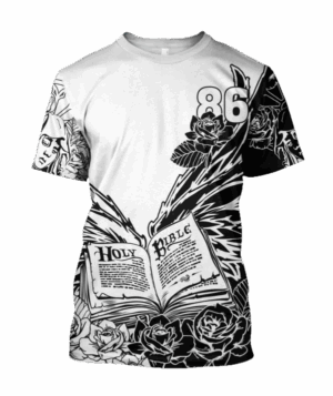3D All Over Printed Unisex Tshirt – Jesus Holy Bible Gifts for Christians