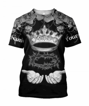 Customize Jesus 3D Love God Gifts Tshirt - Unisex All Over Printed US Size Shirts