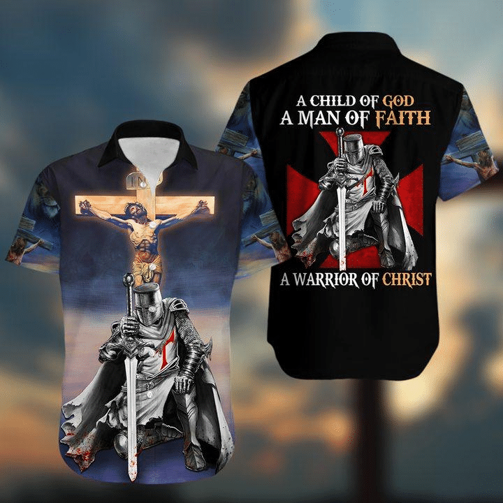 Child of God Jesus Faith Warrior Hawaiian Shirt – Unique Christian Apparel Child of God Jesus Faith Warrior Hawaiian Shirt – Unique Christian Apparel