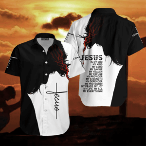 Easter Jesus Hawaiian Shirt WT5072 - Unique Religious Apparel for Men