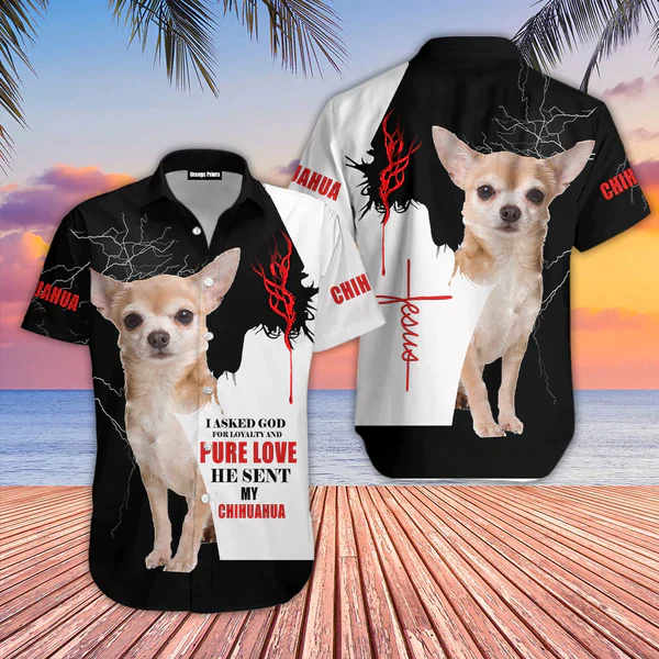 Chihuahua Dog Jesus Aloha Hawaiian Shirts for Men and Women – Stylish and Unique Designs Chihuahua Dog Jesus Aloha Hawaiian Shirts for Men and Women – Stylish and Unique Designs