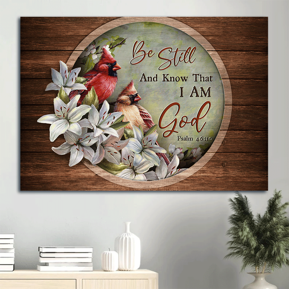 Be Still and Know – Jesus Landscape Poster Home Decor Gift for Christian – Lily Flower Watercolor Cardinal Poster Home Decor Gift Wall Art Be Still and Know – Jesus Landscape Poster Home Decor Gift for Christian – Lily Flower Watercolor Cardinal Poster Home Decor Gift Wall Art