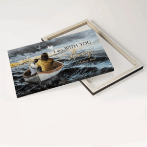 Stunning Jesus Landscape Poster Home Decor - Gift for Christian - Walking With Jesus - I Am With You Always 3