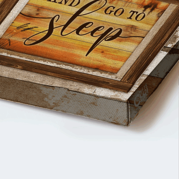 Jesus Sunset Cross Lake Landscape Poster – Christian Home Decor Gift