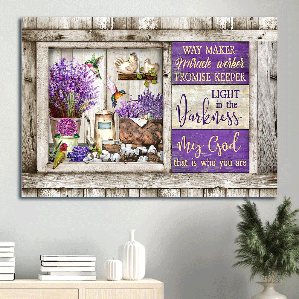 Jesus Landscape Poster Home Decor Gift – Lavender Painting Hummingbird Poster Home Decor Gift for Christians – God s Light in Darkness Jesus Landscape Poster Home Decor Gift – Lavender Painting Hummingbird Poster Home Decor Gift for Christians – God s Light in Darkness