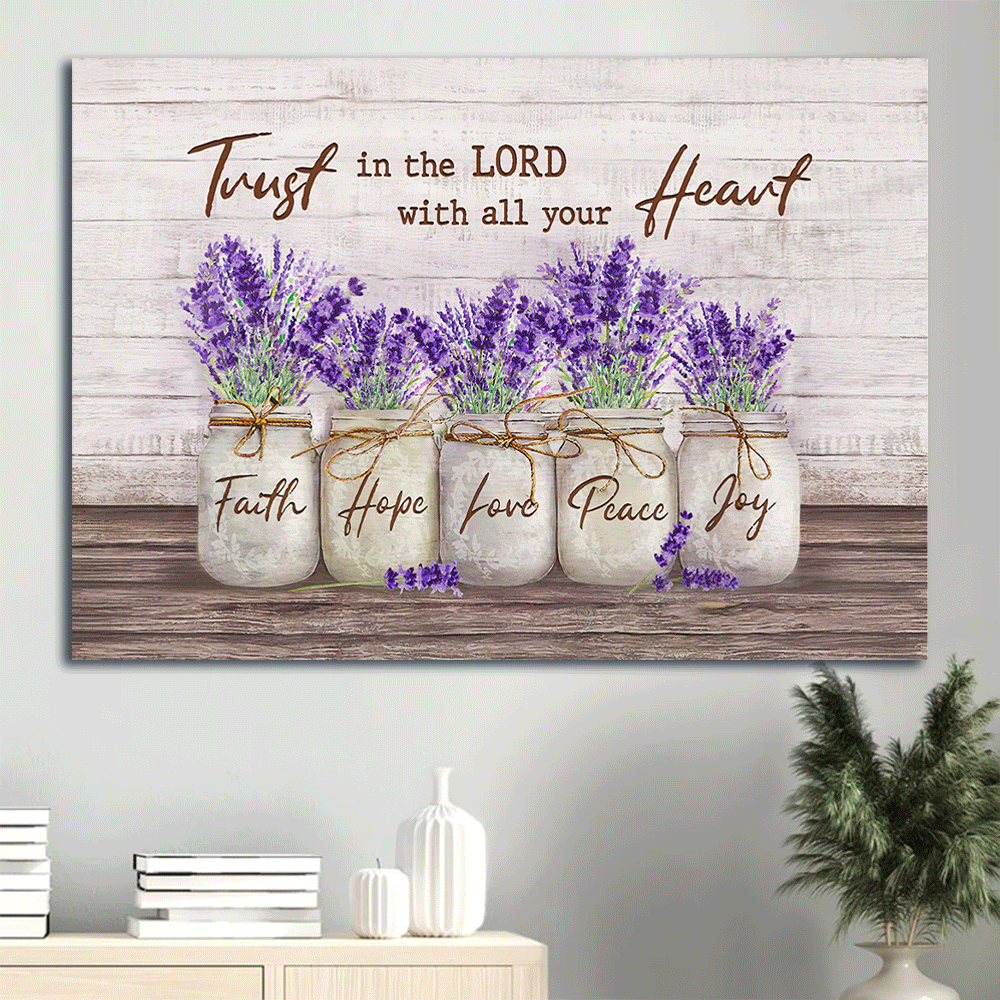 Jesus Landscape Poster: Dried Lavender Poster Home Decor Gift Home Decor – Christian Gift for Trusting in the Lord Jesus Landscape Poster: Dried Lavender Poster Home Decor Gift Home Decor – Christian Gift for Trusting in the Lord