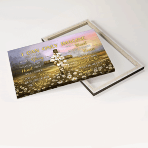 Jesus Landscape Poster Home Decor Gift - Beautiful Lily and Cross Sunset Scene - Gift for Christian Devotion 3