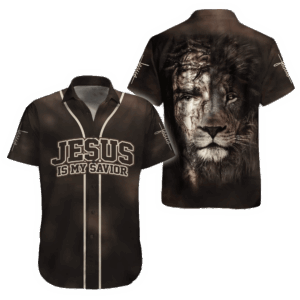 Jesus Lion Face 3D Hawaiian Shirt for Men and Women - Unique Printed Design