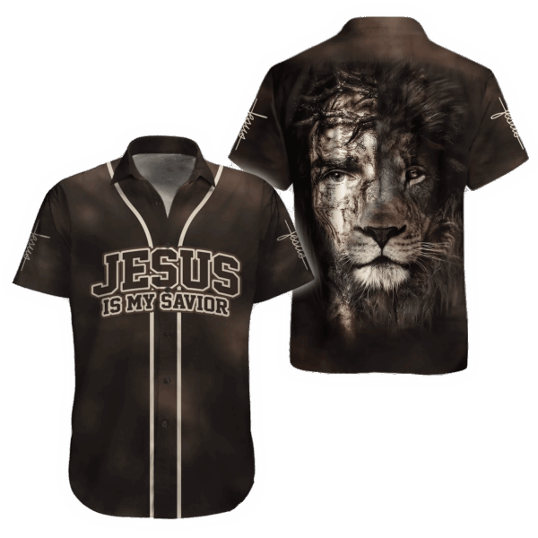Jesus Lion Face 3D Hawaiian Shirt for Men and Women – Unique Printed Design