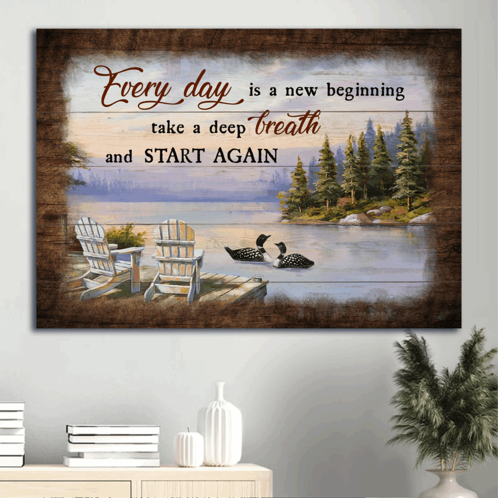 Jesus Landscape Poster: Black Swan Lake View Poster Home Decor Gift Gift for Christian Home Decor – New Beginning Christian Wall Art Jesus Landscape Poster: Black Swan Lake View Poster Home Decor Gift Gift for Christian Home Decor – New Beginning Christian Wall Art