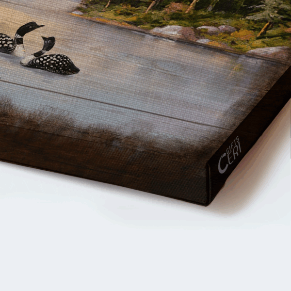 Jesus Landscape Poster: Black Swan Lake View  Poster Home Decor Gift Gift for Christian Home Decor – New Beginning Christian Wall Art